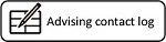 Advising contact log